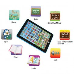 Interaktívny vzdelávací tablet pre deti