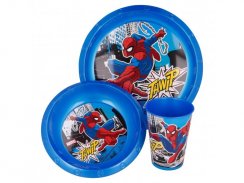 Detská jedálenská súprava 3 ks - Spiderman
