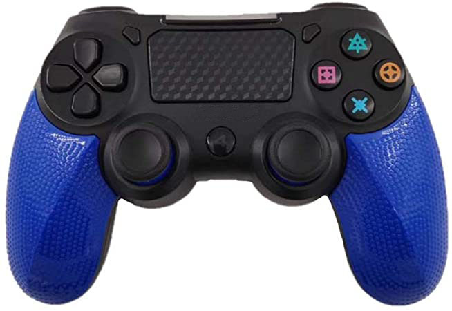 Ovladač pro PS4 s kabelem - Twin Vibration IV -Modrá