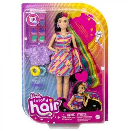 Barbie Totally Hair Fantastické vlasové kreace srdíčková - MATTEL