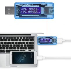 Měřič voltmetr USB ampérmetr tester napětí proudu