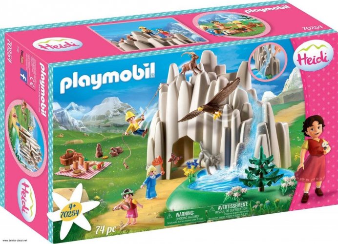 Playmobil 70254 Lake Meadow with Heidi Peter and Clara