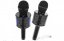 Bezdrátový karaoke mikrofon WS-858 - Černý