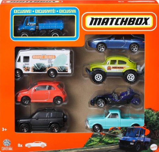 Matchbox - Set of 8 vehicles random selection