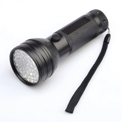 Taktická UV LED baterka – tester jantaru E858