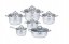 Set of induction pots - 12pcs