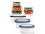 Plastic food containers - 7in1