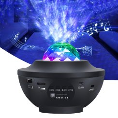 Projektor hvězdné oblohy pro děti – otočná noční lampička LED USB s dálkovým ovládáním