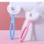 Zubná kefka v tvare U pre deti od 6 do 12 rokov - ružová