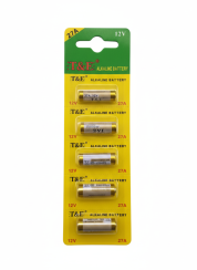 Alkalické batérie 27A, 12 V – 5 ks v balení
