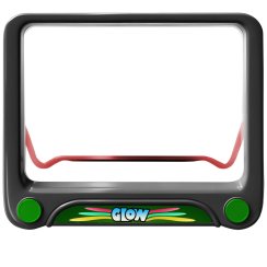Podsvícená 3D LED kreslicí tabule Magic Pad pro děti + fixy