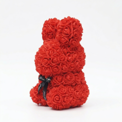 Králíček z růží - 25 cm