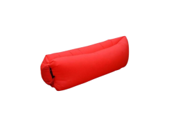 Samonapompowujący worek LAZY BAG - czerwony