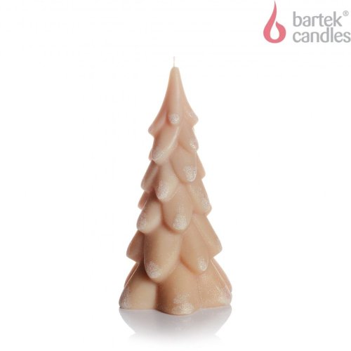 Bartek Svíčka choinka 420g 100x200 Twinkle Christmas Tree béžová