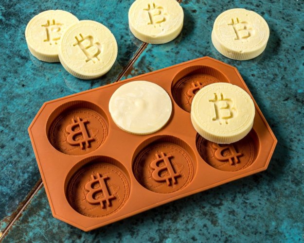 Forma na led a čokoládu - BITCOIN
