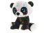 Plyšová hračka Panda Star Sparkle, 35 cm, sediaca, 0m+, v taške