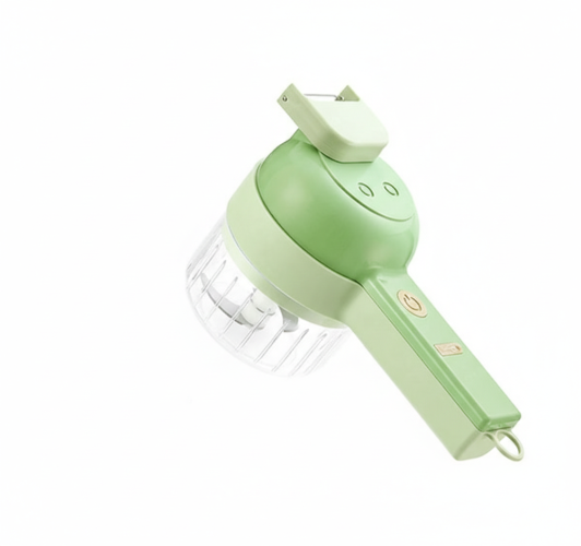 ROTOCHOP 4-in-1 electric vegetable slicer – cordless, 40 W, USB charging