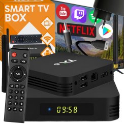 Smart TV Box TX6 Android 9 odbiornik TV Kodi 4/32 GB