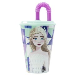 Kelímek s brčkem Frozen Ice Magic - 430ml