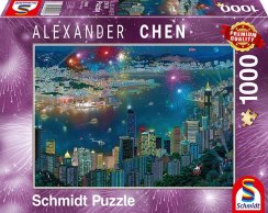 Fireworks in Hong Kong 1000 pieces - SCHMIDT