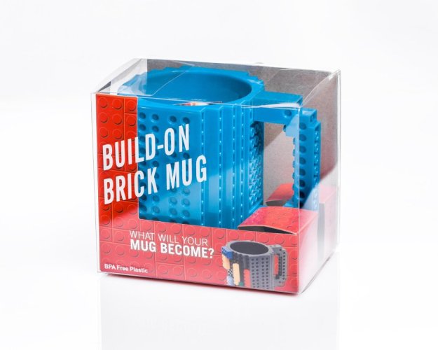 Building blocks mug - BLUE