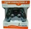 Kontroler PS4 z kablem - Twin Vibration IV - Czarny