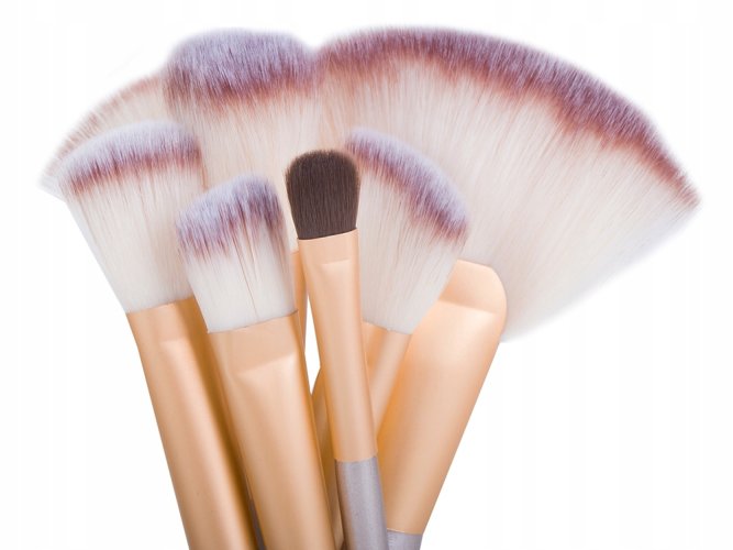 Sada štetcov na make-up – 24 kusov s elegantným puzdrom