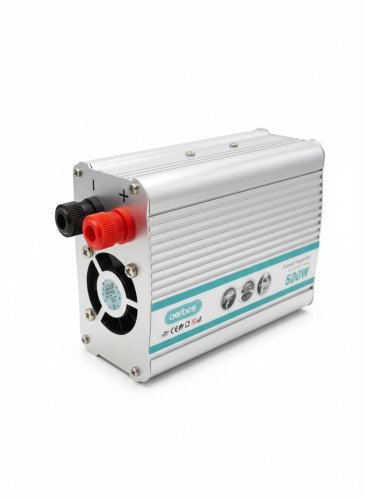 Prevodník napätia z 12 V batérie na 230 V zásuvku, 500 W + USB