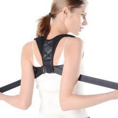 Korektor držení těla a páteře – univerzální velikost, suchý zip