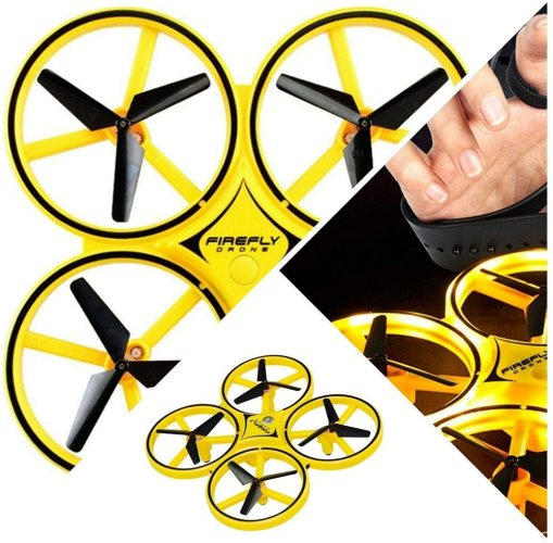 Dron sterowany ruchem ręki
