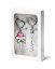 Heart-shaped wine stopper and opener - WHITE