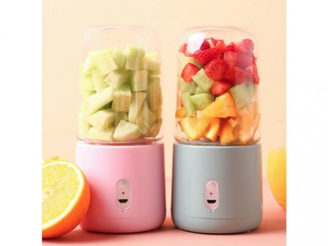 Mini Smoothie Maker Andowl Q-ZB25 - modrý