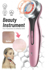 Pulse anti-aging device, for firming and hydrating the skin