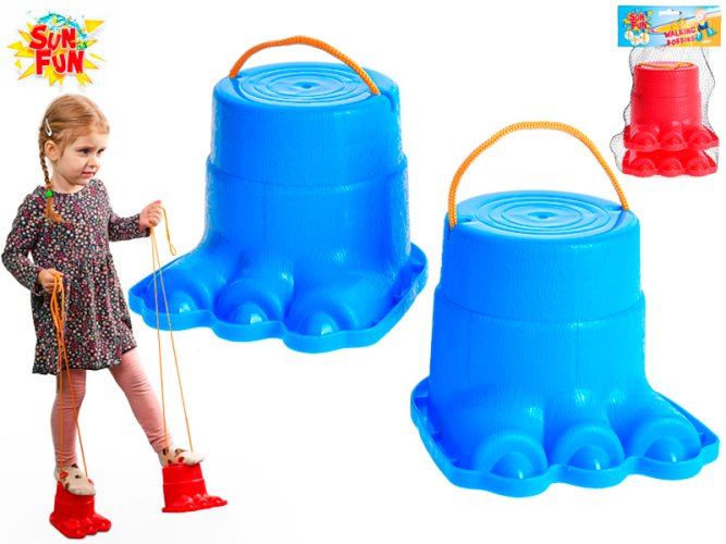 Kocky/chôdza na chôdza Sun Fun 10,5 cm, 2 farby v sieti