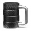 Gift set for men - mug with tire, spoon with wrench, and key chain