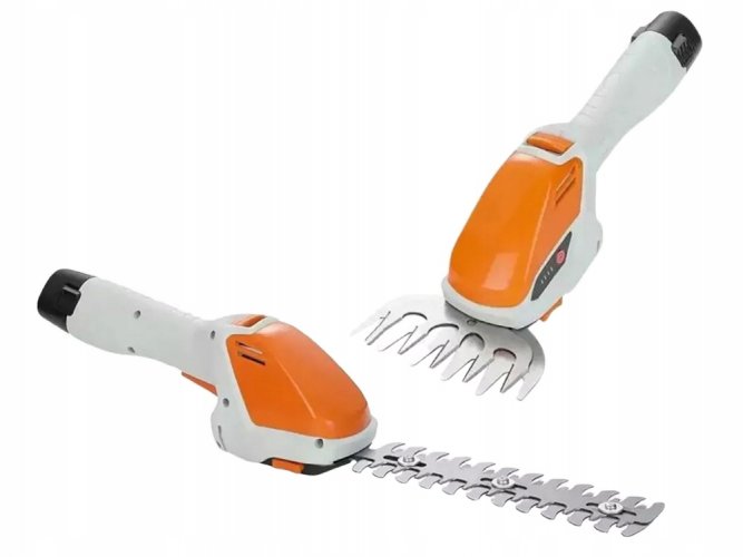 Cordless Grass Shears and Hedge Trimmers - 2in1