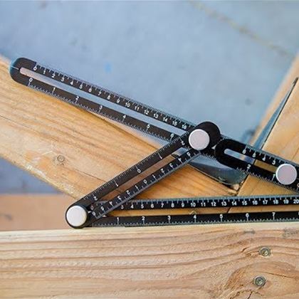 KRAFT & DELE multi-purpose folding ruler