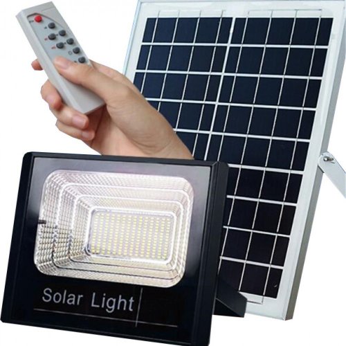 Reflektor słoneczny 25W z panelem słonecznym i kontrolerem