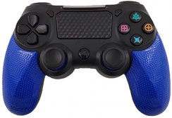 Wireless controller for PS4 - Twin Vibration IV - Blue