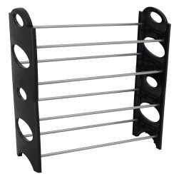 Stojak na buty, regał, szafka na buty, 4 poziomy, organizer, 63 cm