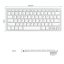 Bàn phím không dây Màng Bluetooth Smart TV PC iOS Win Android