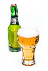 Football beer glass
