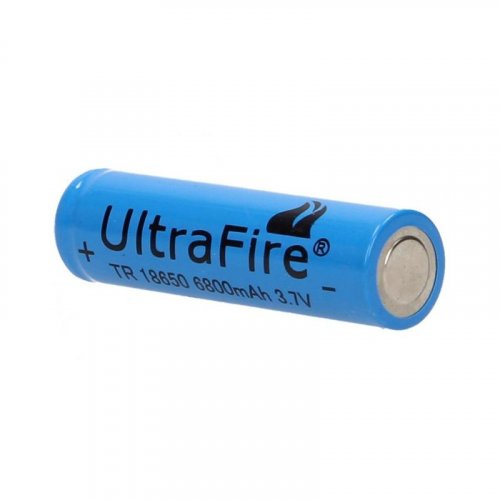 Rechargeable battery TR 18650 (8800mAh, 3.7V, Li-ion) - 1 pc