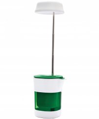 Lampa pro pěstování rostlin 6 LED, 4 UV samozavlažovací květináč