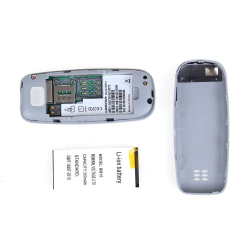 Miniaturowy telefon komórkowy - BM10 Grey