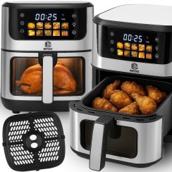 Frytkownica beztłuszczowa duża 5,5 l piekarnik 1800 W Air Fryer 7 programów - OR1102