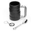 Gift set for men - mug with tire, spoon with wrench, and key chain