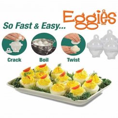 Egg cooking molds - Eggies