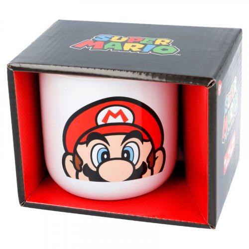 Raňajkový keramický hrnček Super Mario 400ml
