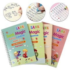 Workbooks for learning writing and drawing - Sank Magic